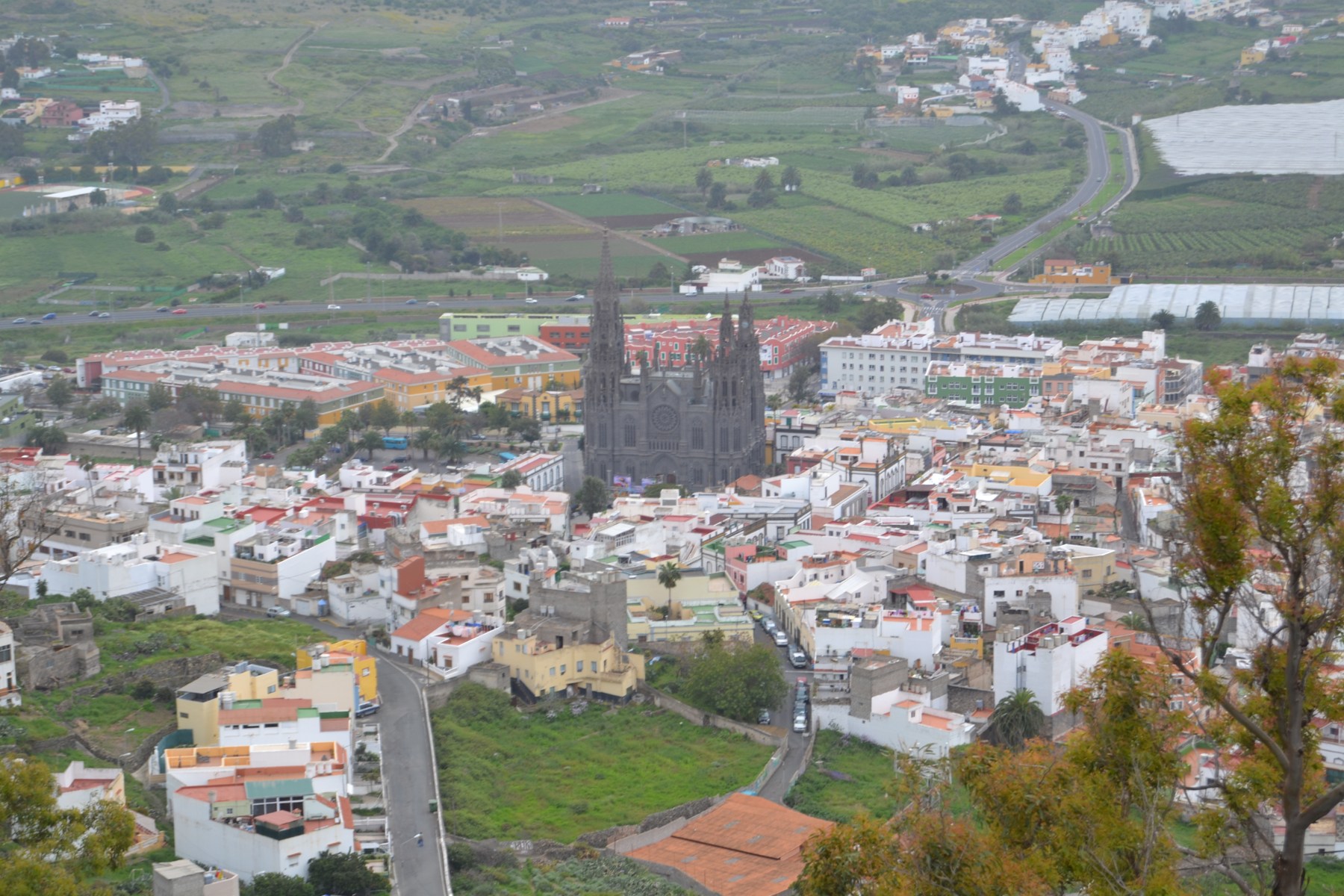Vista de Arucas